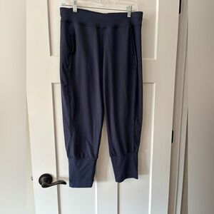 Sweaty Betty wide cuff pocket casual Joggers Navy size‎ M